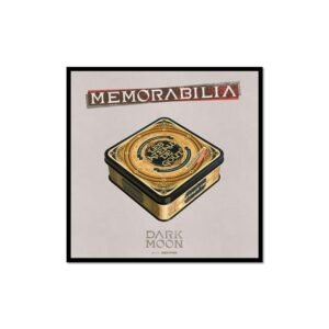 Memorabilia" box with "Les Gateau de Gout" label, "Dark Moon" text, and black border